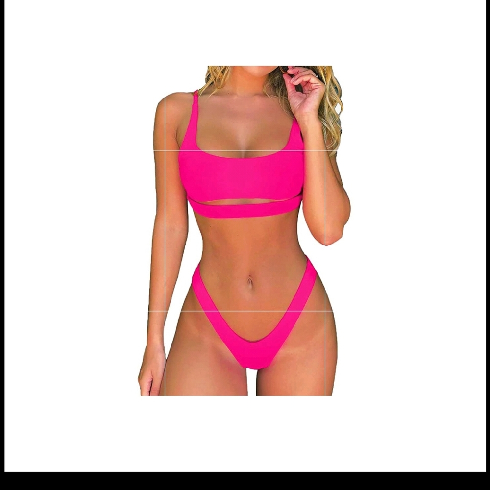 Womens Pink Bikini